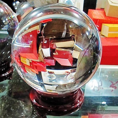 白水晶球 自然能量與工藝美學的完美融合